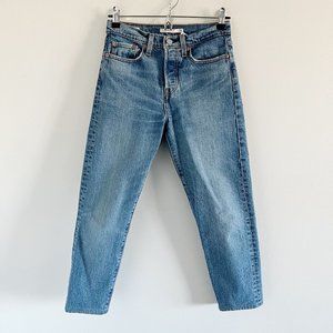 Levi's Wedgie High Rise Jeans 25 Blue